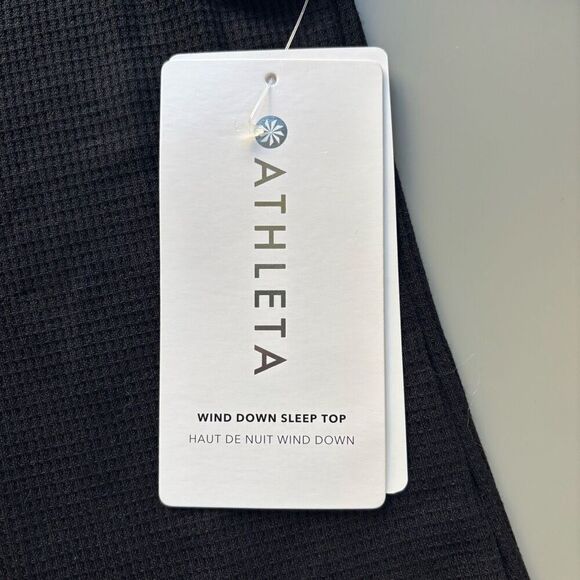 Athleta wind down sleep top black small - Picture 12 of 12